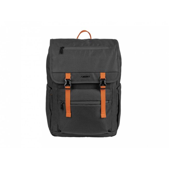 NATEC Niala Ginger Orange Mochila para Portátil 15.6" (39.6 cm) Negro, 1 Compartimento Principal, 2 Bolsillos Frontales NATEC Niala Ginger Orange Mochila para Portátil 15.6" (39.6 cm) Negro, 1 Compartimento Principal, 2 Bolsillos Frontales