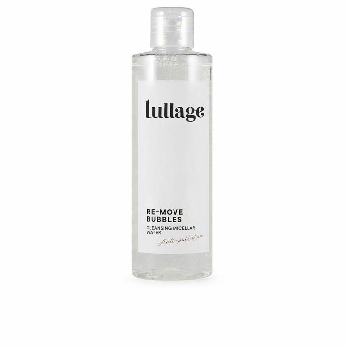 Lullage RE-MOVE BUBBLES Agua Micelar Desmaquillante Limpiadora Antipolución Vegana Piel Mixta Grasa Acneica 98% Natural 200 ml