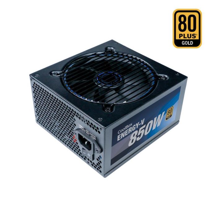 Coolbox Fuente de Alimentación 850W 80 Plus Gold Full Modular ATX 3.0 Conector PCIe 5.0 16 Pines Ventilador 120mm Silencioso PC Gaming 2 Coolbox Fuente de Alimentación 850W 80 Plus Gold Full Modular ATX 3.0 Conector PCIe 5.0 16 Pines Ventilador 120mm Silencioso PC Gaming 2