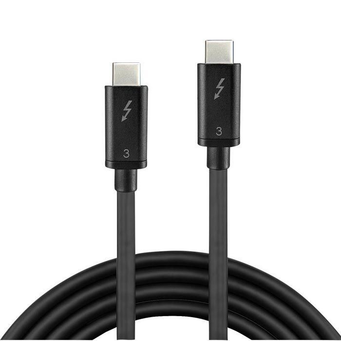 Lindy 0.5m Thunderbolt 3 Cable, Passive 1 Lindy 0.5m Thunderbolt 3 Cable, Passive 1