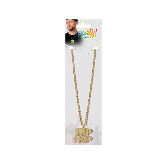 Collar Hip Hop Dorado 1