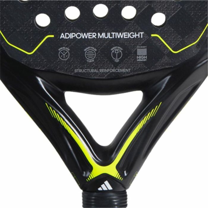 Pala de Pádel Adidas Adipower Multiweight 3.2 2023/ Negra 4 Pala de Pádel Adidas Adipower Multiweight 3.2 2023/ Negra 4