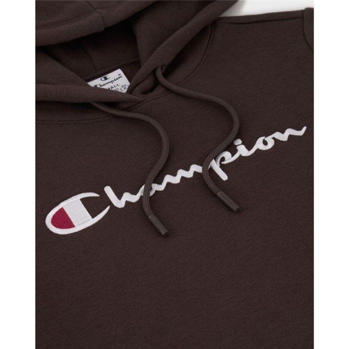 Sudadera con Capucha Mujer Champion Legacy Marrón 1