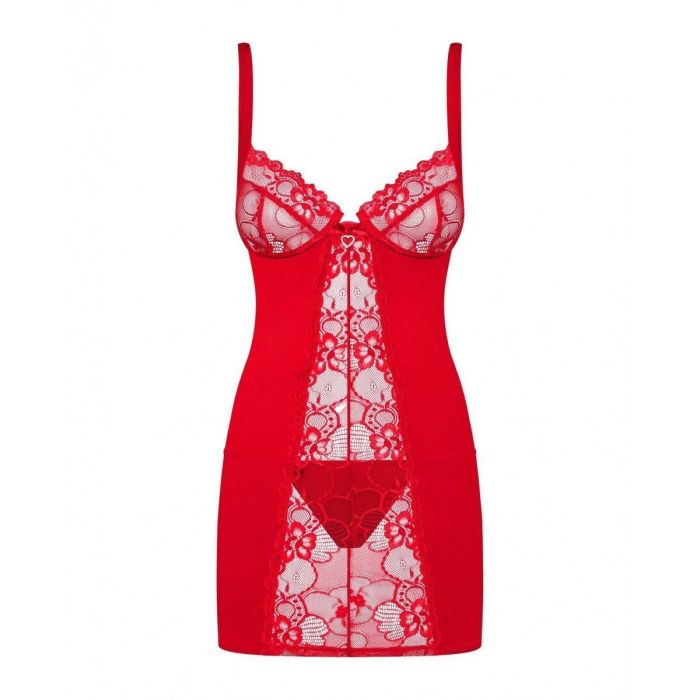 Picardías Obsessive Heartina Rojo S/M 0 Picardías Obsessive Heartina Rojo S/M 0
