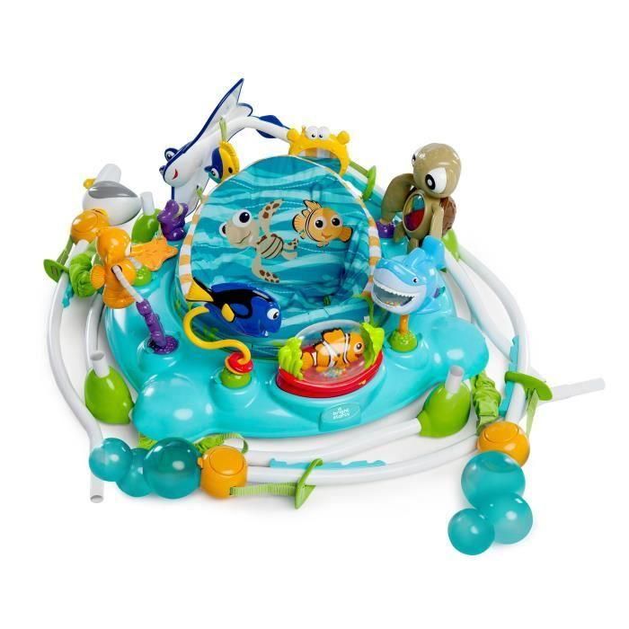 Disney Baby Área de Juegos Multiactividad Nemo con 13+ Actividades, Luces, Melodías y Asiento Giratorio 360° para Bebés 6-12 meses 4