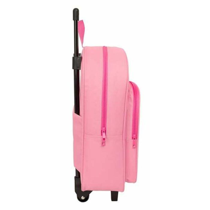 Safta Mochila grande con ruedas Barbie, 32x42x14 cm 1