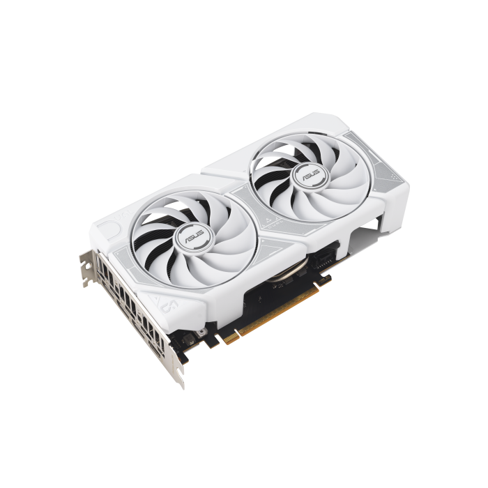 ASUS Dual -RTX5060-O8G-WHITE NVIDIA GeForce RTX 5060 8 GB GDDR7 Blanca Tarjeta Gráfica para Gaming 3