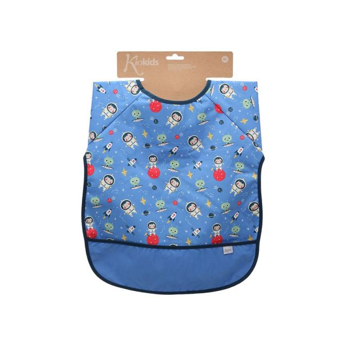Babero Impermeable Con Mangas Azul 4 Babero Impermeable Con Mangas Azul 4