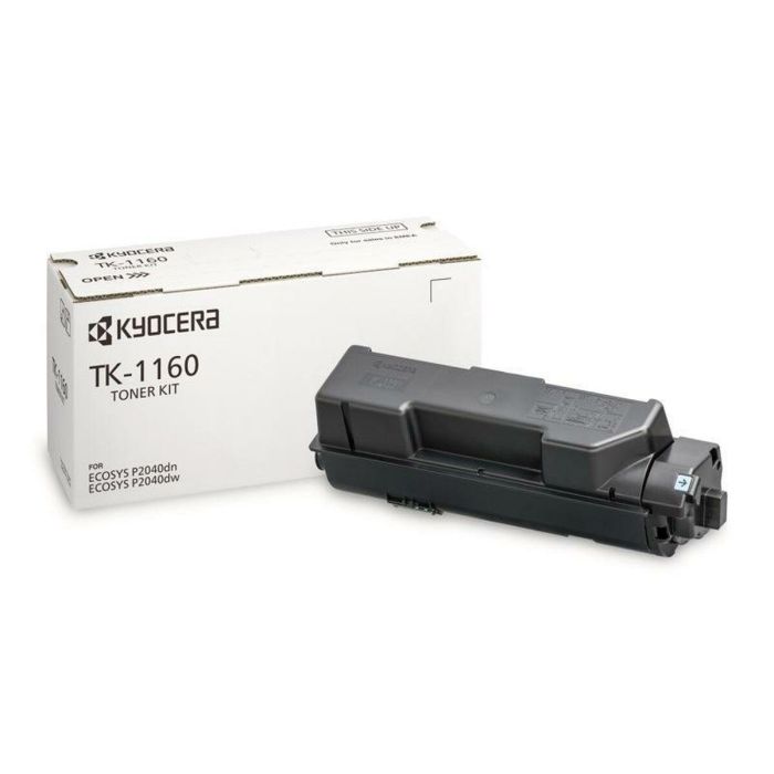Tóner Kyocera TK1160 Negro (20 Unidades) 1 Tóner Kyocera TK1160 Negro (20 Unidades) 1