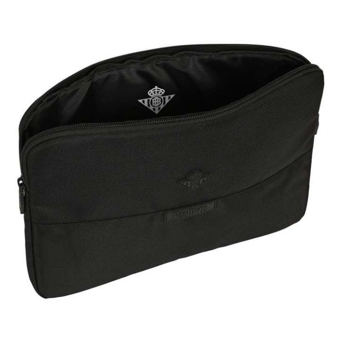 Safta Funda Portátil 14'' Real Betis Balompié Premium Negra 34x25x2cm Nylon + PU 5 Safta Funda Portátil 14'' Real Betis Balompié Premium Negra 34x25x2cm Nylon + PU 5
