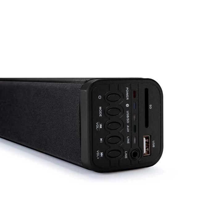 Thomson SB250BT 2.1 Barra de sonido con subwoofer - 200 vatios de potencia - Bluetooth - Entrada RCA - USB / SD - Control remoto 2 Thomson SB250BT 2.1 Barra de sonido con subwoofer - 200 vatios de potencia - Bluetooth - Entrada RCA - USB / SD - Control remoto 2
