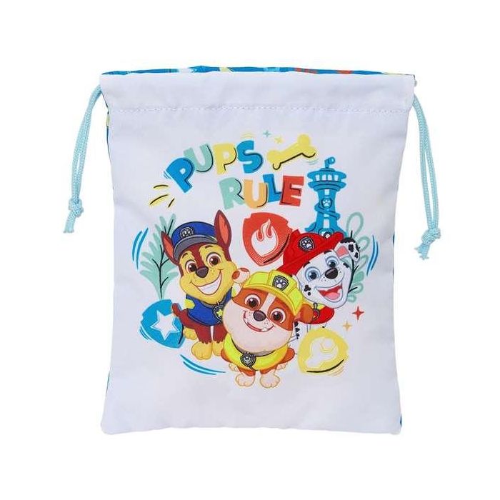 Bolsito de Merienda The Paw Patrol Pups rule Azul 0 Bolsito de Merienda The Paw Patrol Pups rule Azul 0