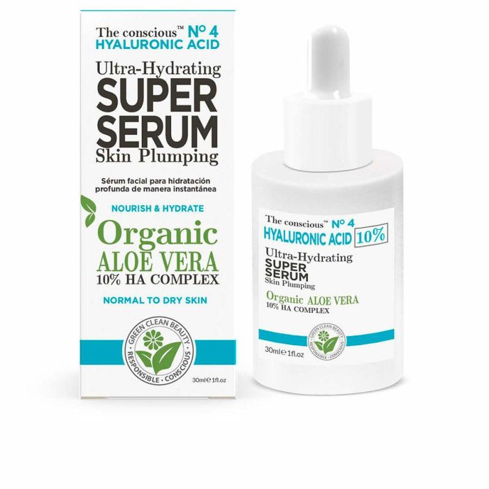 The Conscious™ Hyaluronic Acid Ultra-Hydrating Super Serum Organic Aloe Vera