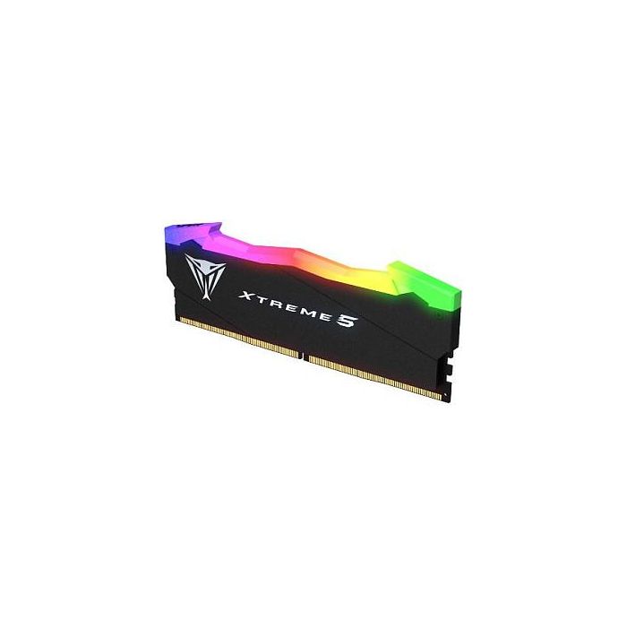 Patriot PE926 Viper Xtreme 5 RGB Kit de Memoria RAM 32GB (2x16GB) DDR5 7600MHz CL36 DIMM, Con Iluminación RGB y Disipador Térmico
