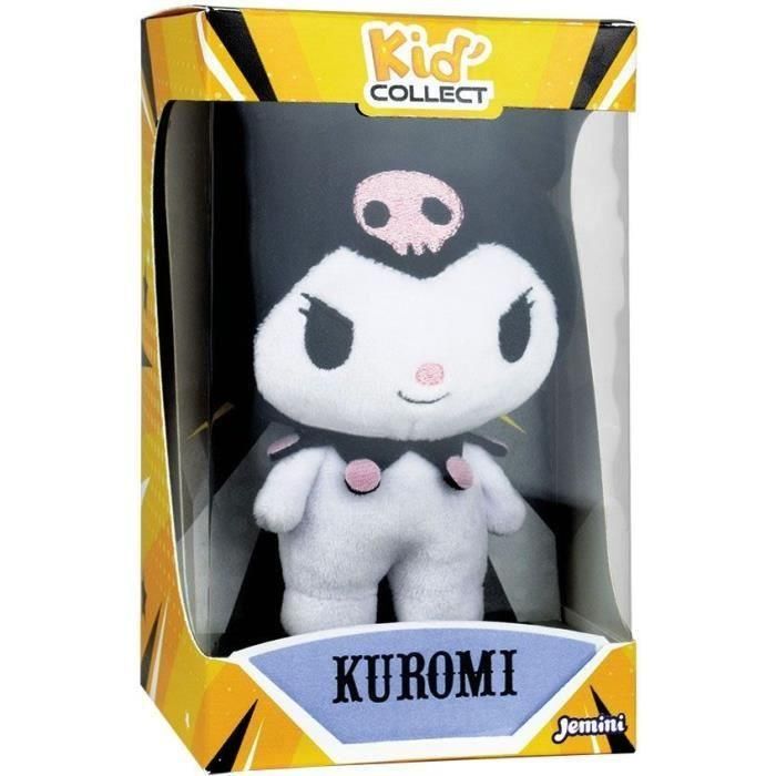 Peluche coleccionable Kuromi - JEMINI - Hello Kitty - Kid'collect +/- 13 cm 3 Peluche coleccionable Kuromi - JEMINI - Hello Kitty - Kid'collect +/- 13 cm 3