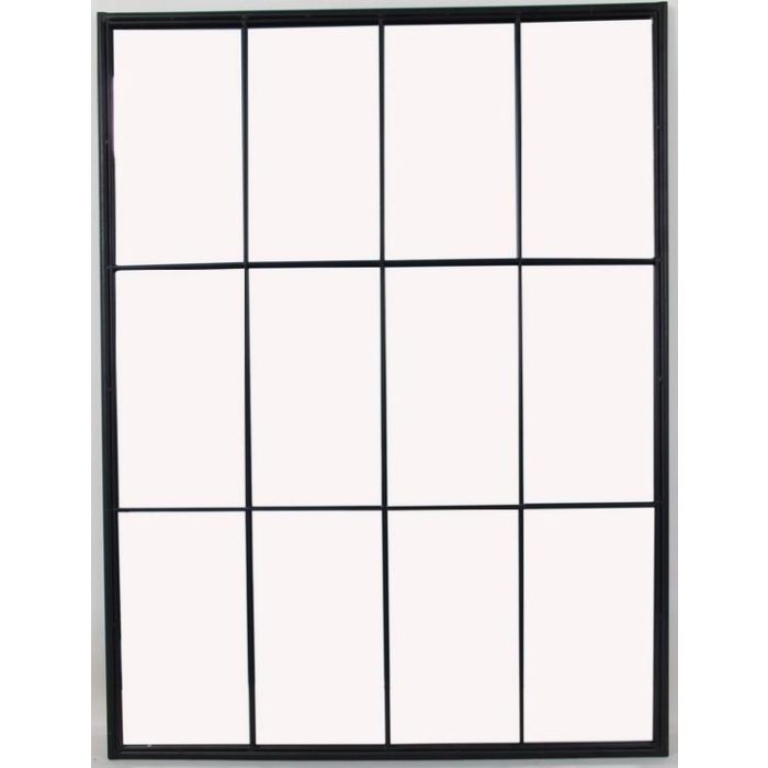 Espejo Loft DKD Home Decor Negro 2 x 120 x 90 cm