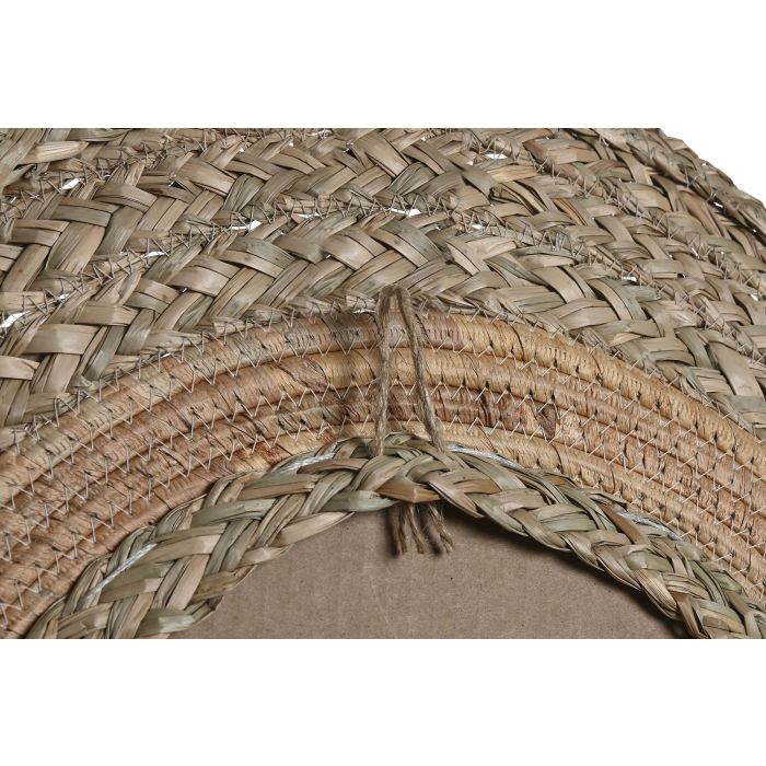 Espejo Balines DKD Home Decor Natural 2 x 56 x 56 cm 2 Espejo Balines DKD Home Decor Natural 2 x 56 x 56 cm 2