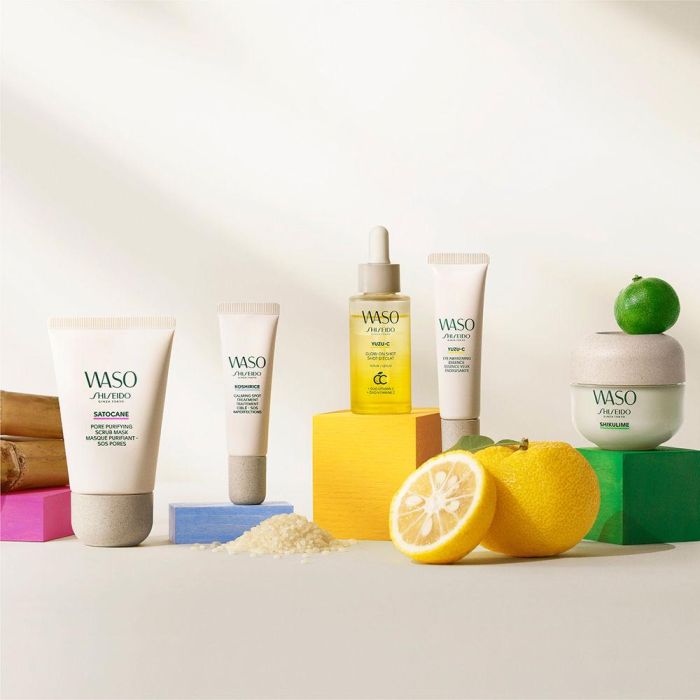 Shiseido Waso Satocane Pore Purifying Scrub Mask Mascarilla Facial Purificante 80 ml 3