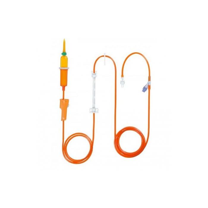 B. Braun Equipo Infusomat Space Traslucido-Naranja 1Ud