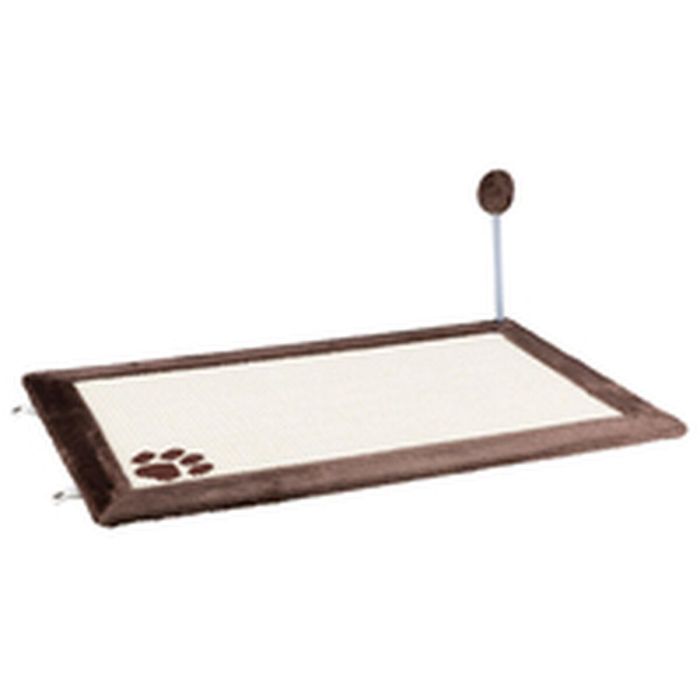Trixie TRI4047974043233 Alfombra Rascadora con Juguete de Sisal y Felpa, 70x45 cm, Natural/Marrón 5 Trixie TRI4047974043233 Alfombra Rascadora con Juguete de Sisal y Felpa, 70x45 cm, Natural/Marrón 5