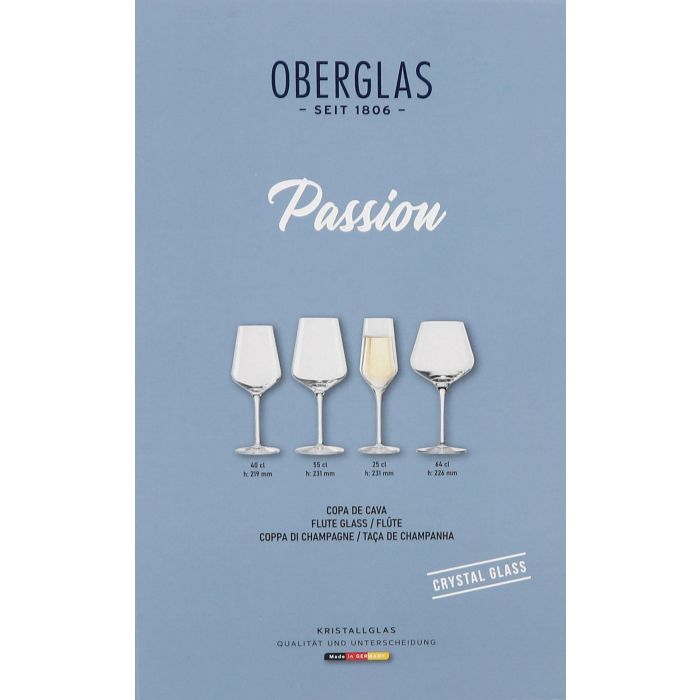 Inde Set 6 Copas Champagne Passion 25Cl 23cm 3