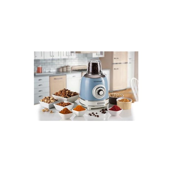 Ariete 583/05 Batidora de Vaso Vintage Azul - 4 Velocidades, Vaso de Vidrio 8 Ariete 583/05 Batidora de Vaso Vintage Azul - 4 Velocidades, Vaso de Vidrio 8