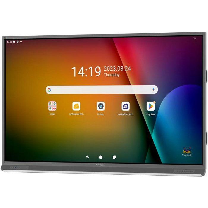 ViewSonic IFP8652-2F, 86" Multi-Point Touch (40 poinits), 4K UHD (3840 x 2160), 16:9, 450 nits, 4,000:1 contrast, 7H, 8G RAM/64G Storage, OPSx1 2 ViewSonic IFP8652-2F, 86" Multi-Point Touch (40 poinits), 4K UHD (3840 x 2160), 16:9, 450 nits, 4,000:1 contrast, 7H, 8G RAM/64G Storage, OPSx1 2