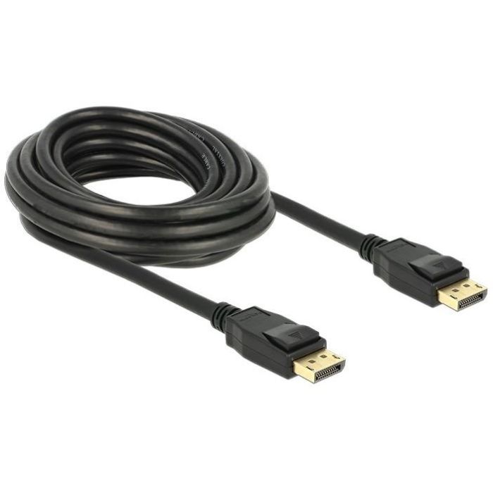 DeLOCK Cable DisplayPort 1.2 macho a DisplayPort macho 5 m negro 4K