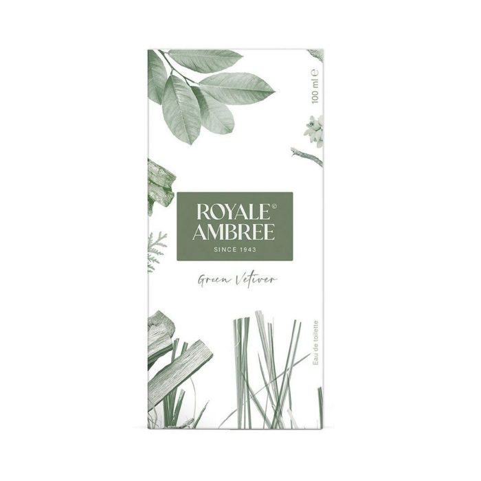 Royale Ambree Green Vetiver Eau de Cologne Unisex 100ml - Fragancia Aromática Cítrica Amaderada Vegana con Vetiver y Ámbar 2 Royale Ambree Green Vetiver Eau de Cologne Unisex 100ml - Fragancia Aromática Cítrica Amaderada Vegana con Vetiver y Ámbar 2