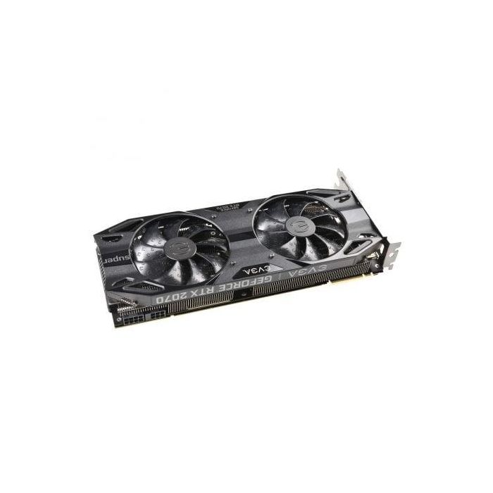 TARJETA GRÁFICA EVGA GEFORCE RTX 2070 SÚPER BLACK GAMING - 8GB GDDR6 - 1770 MHZ - PCI 3.0 - HDMI - 3*DISPLAYPORT - USB TIPO-C - ICX2 COOLING 4