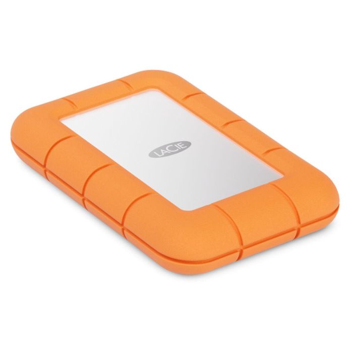 Disco Duro Externo LaCie STND1000400 Gris Naranja 1 TB HDD 1 Disco Duro Externo LaCie STND1000400 Gris Naranja 1 TB HDD 1