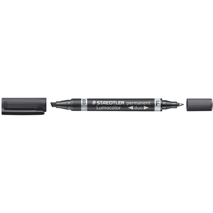 Rotulador permanente Staedtler Lumocolor 348 Negro (10 Unidades)