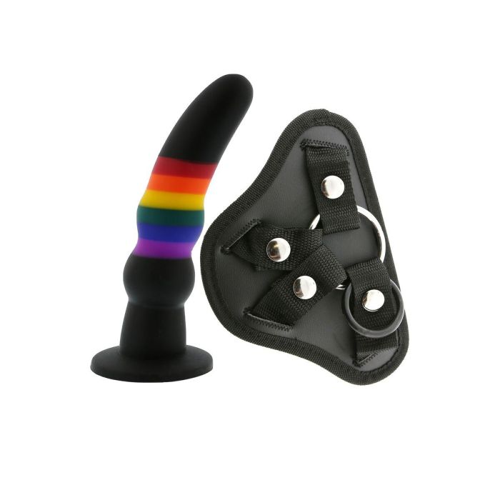 Consolador con arnés Dream Toys Colourful Love 0 Consolador con arnés Dream Toys Colourful Love 0