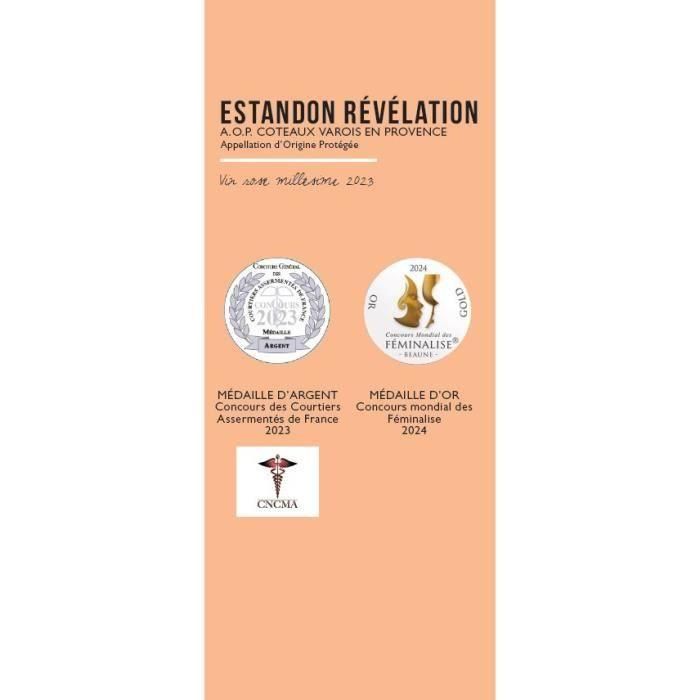 Estandon Organic Revelation 2021 - Coteaux Varois en Provence - Vino rosado de Provenza 3