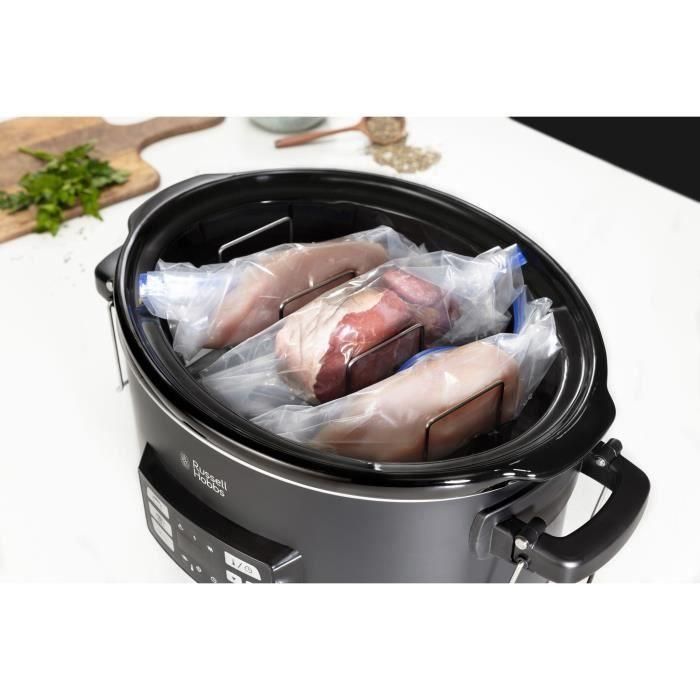 Russell Hobbs Olla de Cocción Lenta al Vacío de Precisión 25630-56, 6 Porciones, Ideal para Comidas Nutritivas 2 Russell Hobbs Olla de Cocción Lenta al Vacío de Precisión 25630-56, 6 Porciones, Ideal para Comidas Nutritivas 2