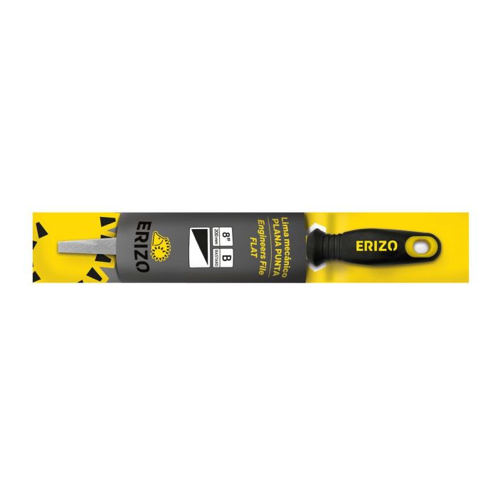 Lima Plana ERIZO 8" Entrefina Plana