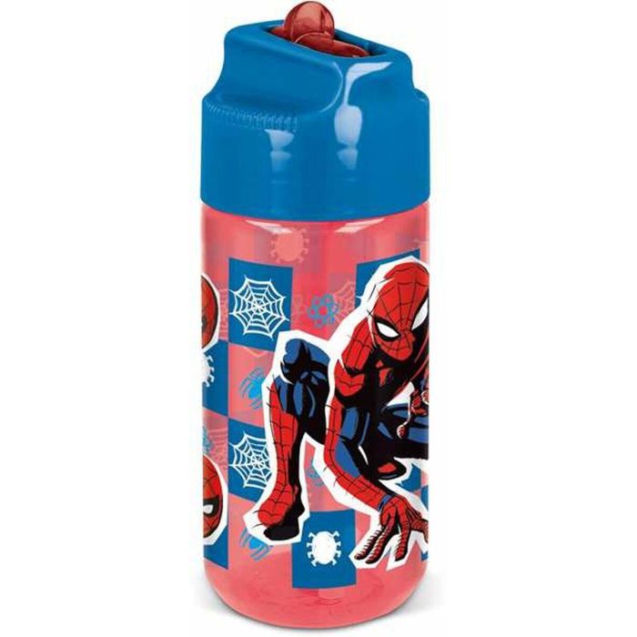 Botella plastico spiderman midnight flyer 430 ml.