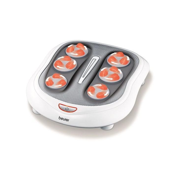 Beurer FM-60 Aparato de Masaje Shiatsu para Pies con Función de Calor - 18 Cabezales, Tejido Transpirable, Ajustable 3 Beurer FM-60 Aparato de Masaje Shiatsu para Pies con Función de Calor - 18 Cabezales, Tejido Transpirable, Ajustable 3