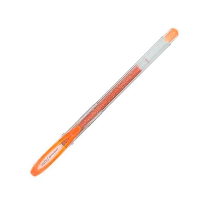 Uniball Rollerball Signo Sparkling Um-120Sp 1.0 mm Naranja Caja 12 Ud