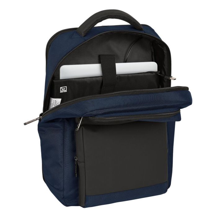 Safta Mochila Business portatil 15,6'' con USB, Azul Oscuro, 31x44x13cm 2
