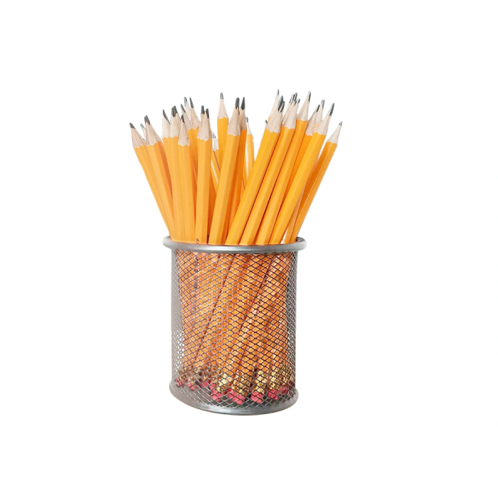 Q-connect Cubilete Portalapices Metálico Rejilla Plata Redondo Diámetro 86 mm Alto 105 mm Q-connect Cubilete Portalapices Metálico Rejilla Plata Redondo Diámetro 86 mm Alto 105 mm