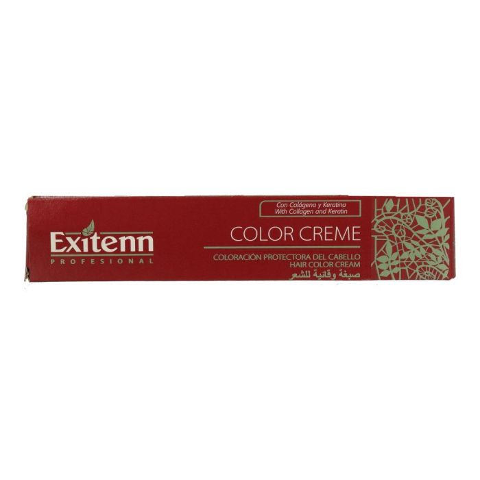 Exitenn Color Creme 60ml Tinte Para El Cabello Color 634 Rubio Oscuro Dorado Cobre Carta De Color