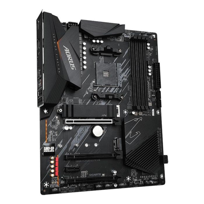 Gigabyte B550 AORUS ELITE V2 Placa Base AMD Ryzen 5000, 12+2 VRM, DDR4 4733MHz, 1xPCIe 4.0 + 1xPCIe 3.0 M.2, 2.5GbE LAN 2 Gigabyte B550 AORUS ELITE V2 Placa Base AMD Ryzen 5000, 12+2 VRM, DDR4 4733MHz, 1xPCIe 4.0 + 1xPCIe 3.0 M.2, 2.5GbE LAN 2