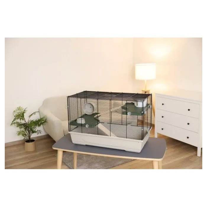 Kerbl Jaula para animales pequeños FLAT NATURE KER8022967062176 80 x 45 x 53 cm 3 plantas 5