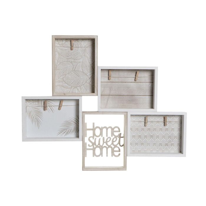 Cuadro Portafotos con Pinzas DKD Home Decor Madera MDF Mediterráneo 59 x 4 x 48 cm 0 Cuadro Portafotos con Pinzas DKD Home Decor Madera MDF Mediterráneo 59 x 4 x 48 cm 0