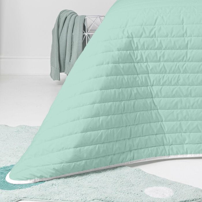 Colcha HappyFriday Basic Kids Dash Menta 180 x 260 cm 3