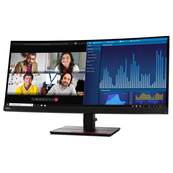 Lenovo Monitor ThinkVision P34w-20 34" UWQHD IPS Curvo 4ms 60Hz USB-C HDMI DP Negro 11 Lenovo Monitor ThinkVision P34w-20 34" UWQHD IPS Curvo 4ms 60Hz USB-C HDMI DP Negro 11