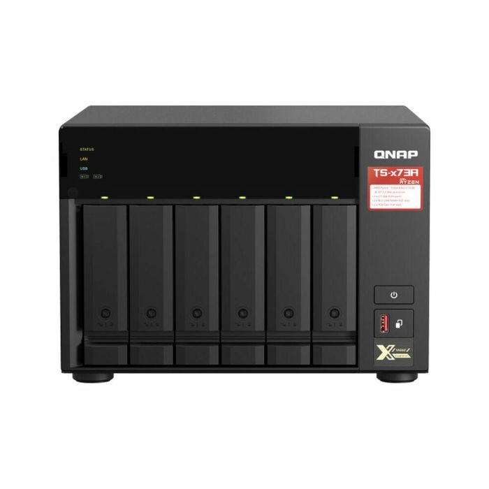 NAS QNAP TS-673A-8G/ 6 Bahías 3.5"- 2.5"/ 8GB DDR4/ Formato Torre NAS QNAP TS-673A-8G/ 6 Bahías 3.5"- 2.5"/ 8GB DDR4/ Formato Torre