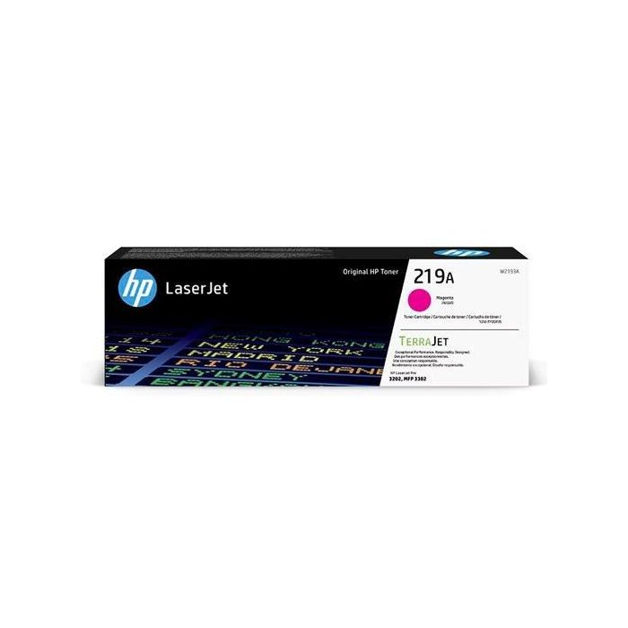 Hp Toner Magenta Laserjet Pro 3202 Printer, Hp Laserjet Mfp 3302 Printer - 219A Hp Toner Magenta Laserjet Pro 3202 Printer, Hp Laserjet Mfp 3302 Printer - 219A