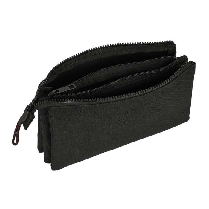 Portatodo Triple Naruto Negro 22 x 12 x 3 cm 8 Portatodo Triple Naruto Negro 22 x 12 x 3 cm 8